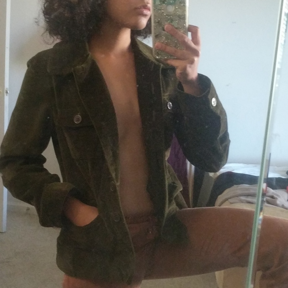 Green Corduroy Jacket